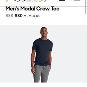 NWOT MeUndies Modal Tees (2), Large